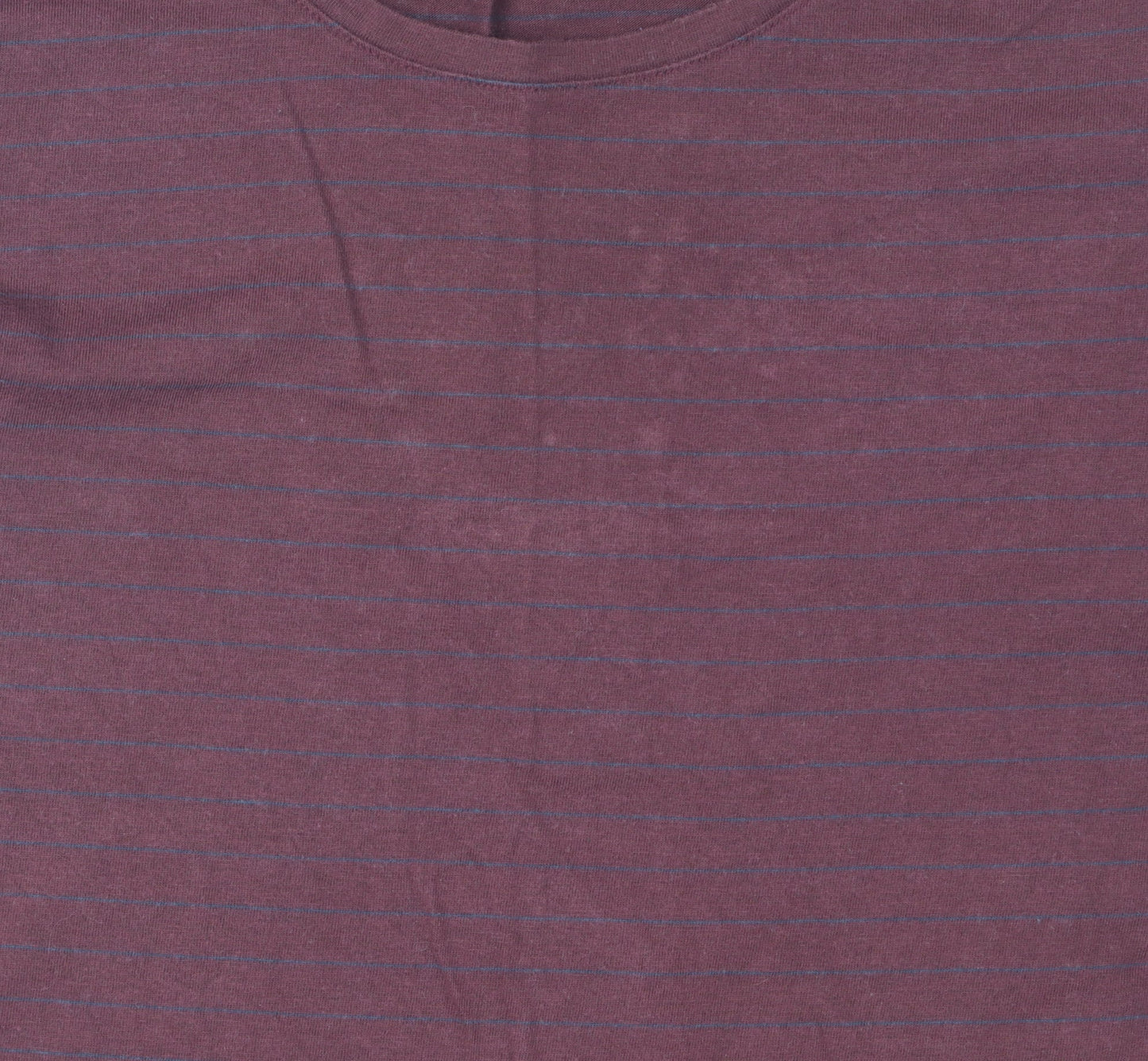 FatFace Women's Purple 3/4 Sleeve Striped T-Shirt Size 12