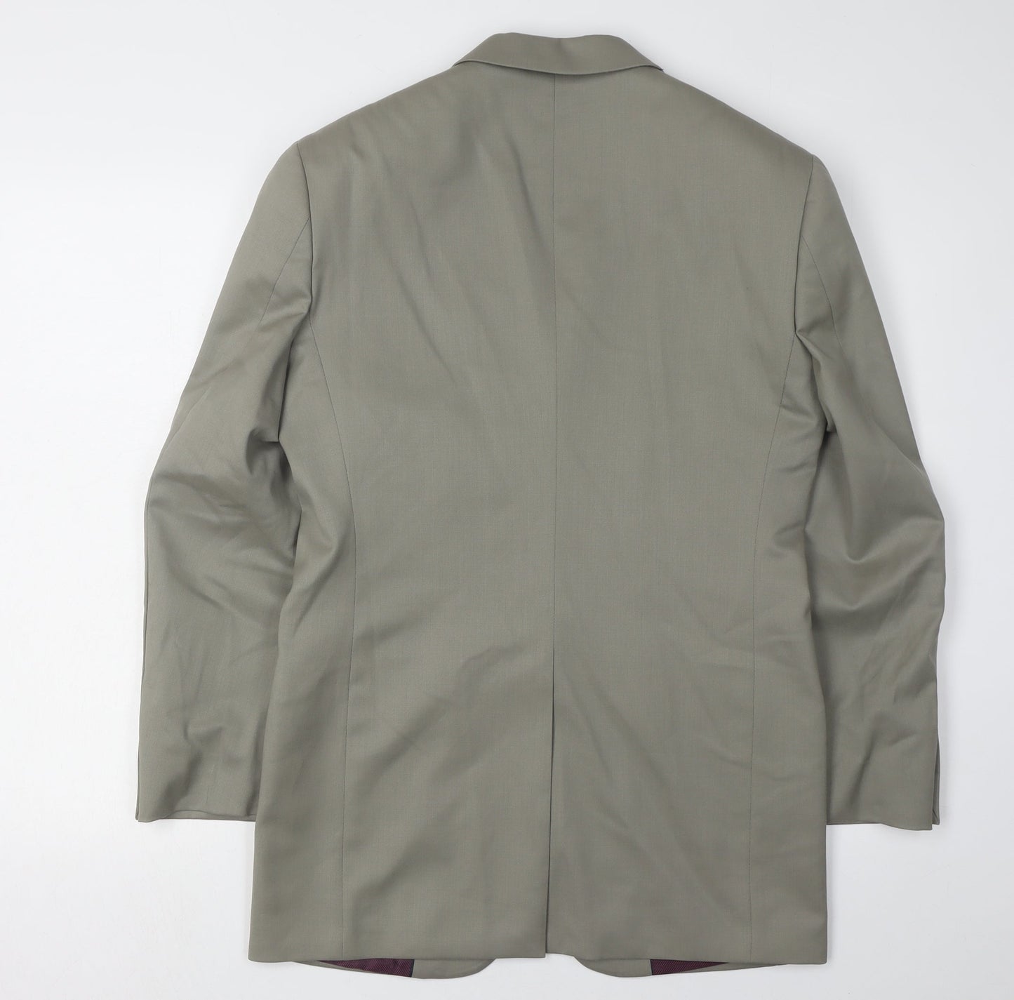 Mens UK Size 34 Ted Baker Regular Beige Suit Jacket