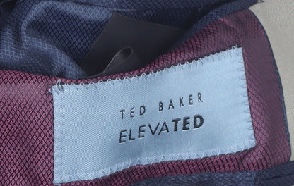 Mens UK Size 34 Ted Baker Regular Beige Suit Jacket