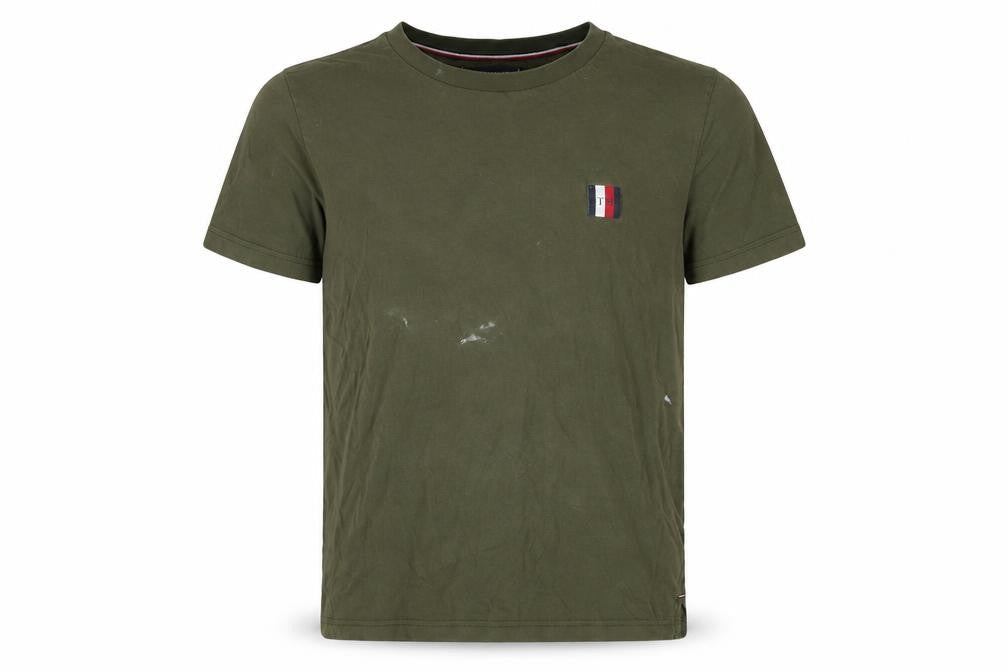 Mens UK Size S Tommy Hilfiger Green  T-Shirt