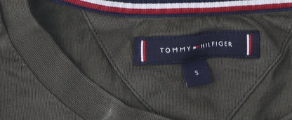 Tommy Hilfiger Men’s Green T-Shirt, Size S