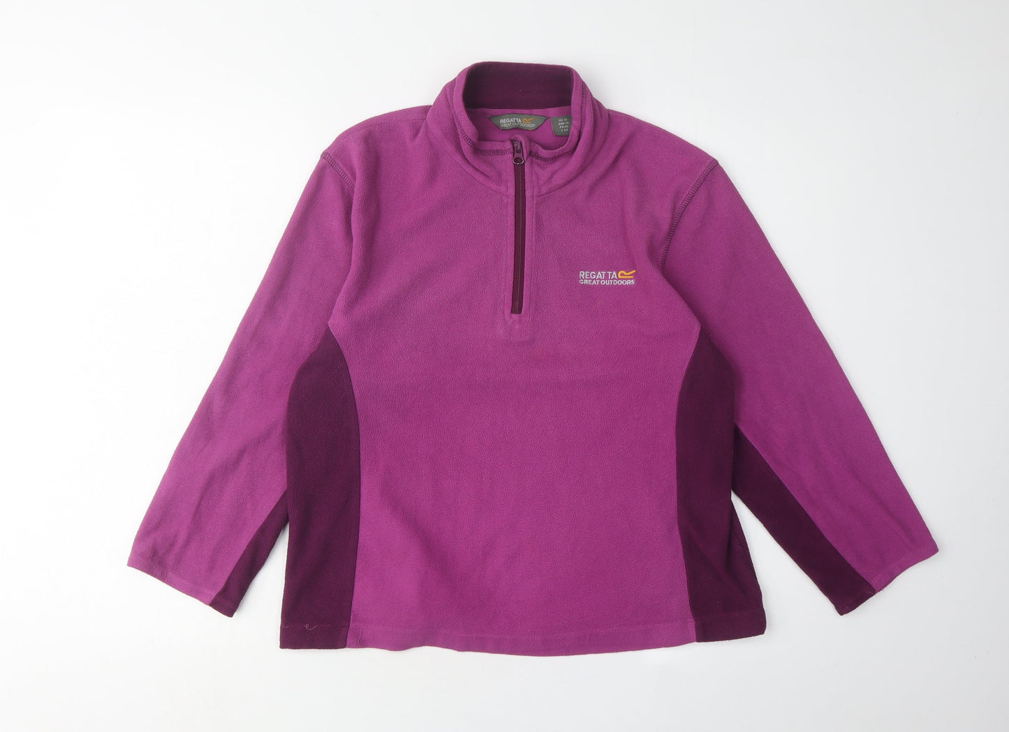 Regatta Women's Purple Sweatshirt Size 12