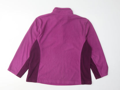 Regatta Women's Purple Sweatshirt Size 12