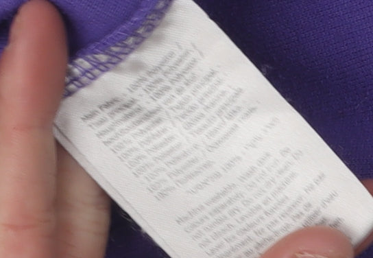 Regatta Women's Purple Fleece Zip Top Size 12