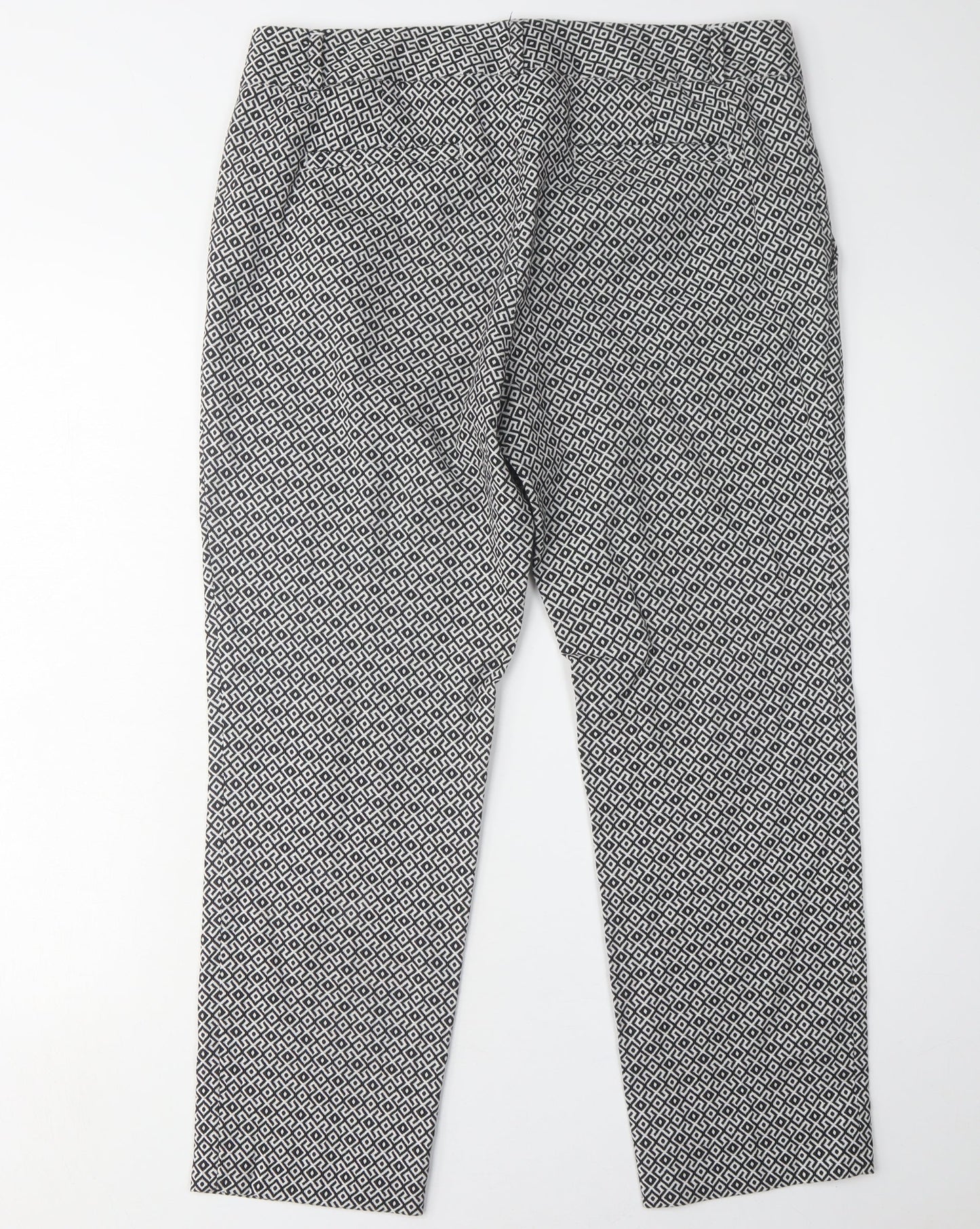 Banana Republic Women’s Multicolour Geometric Trousers