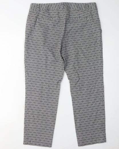 Banana Republic Women’s Multicolour Geometric Trousers