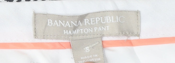 Banana Republic Women’s Multicolour Geometric Trousers