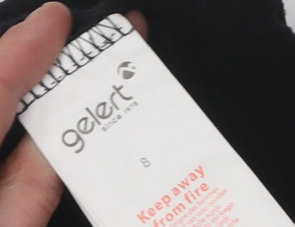 Gelert Women's Black Fleece Sweatshirt Size 8