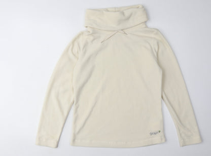 Gelert Women's Ivory Fleece Hoodie Size 8