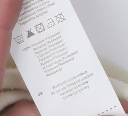 Gelert Women's Ivory Fleece Hoodie Size 8