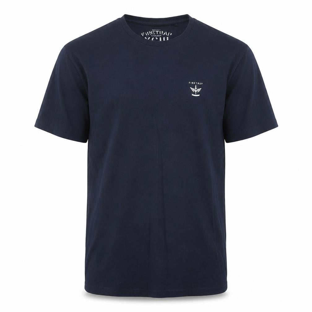 Mens UK Size S Firetrap Blue  T-Shirt