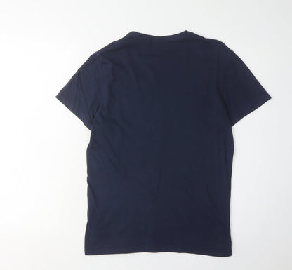 Mens UK Size S Firetrap Blue  T-Shirt