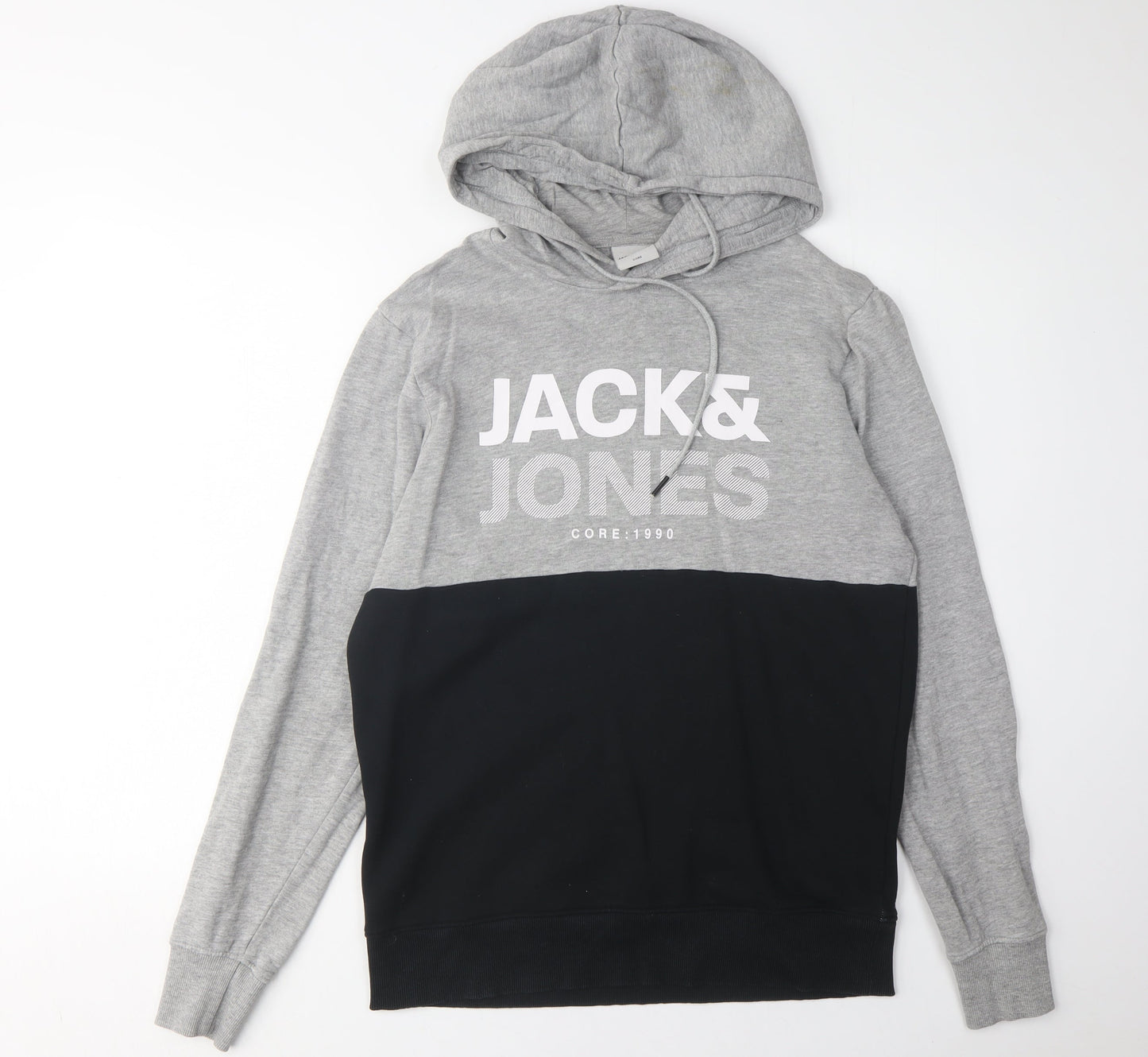 Mens UK Size S JACK & JONES Multicoloured Pullover Hoodie