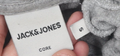Mens UK Size S JACK & JONES Multicoloured Pullover Hoodie