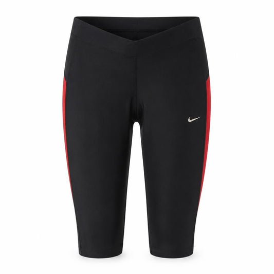 Womens UK Size S Nike Slim Fit Capri Black Trousers