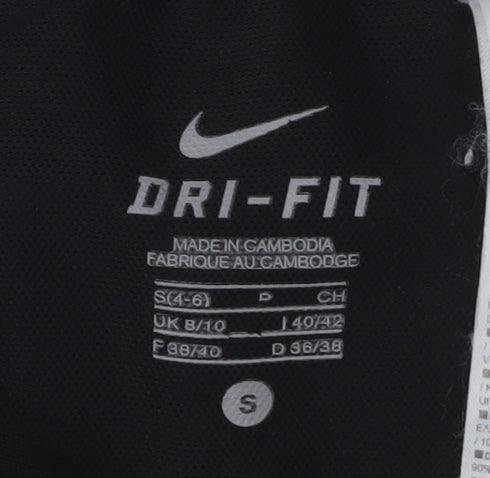 Nike Women's Black Capri Running Trousers - Small
