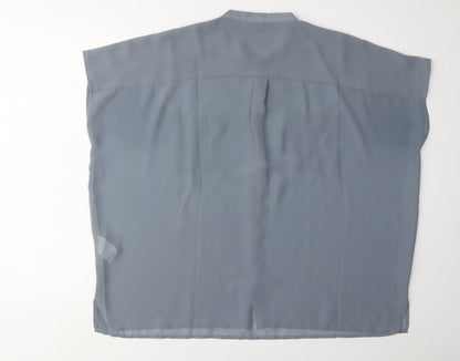 Womens UK Size 14 Firetrap Grey  Button-Up