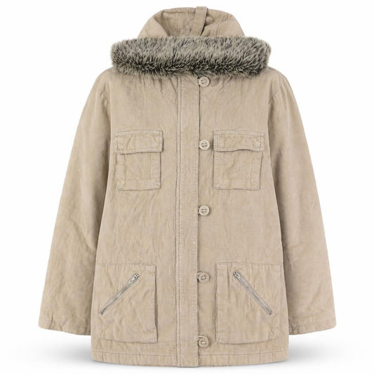 Womens UK Size 16 Debenhams Beige Parka Coat