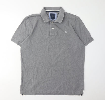 Crew Clothing Men's Grey M Polo Shirt