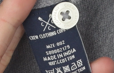 Crew Clothing Men's Grey M Polo Shirt