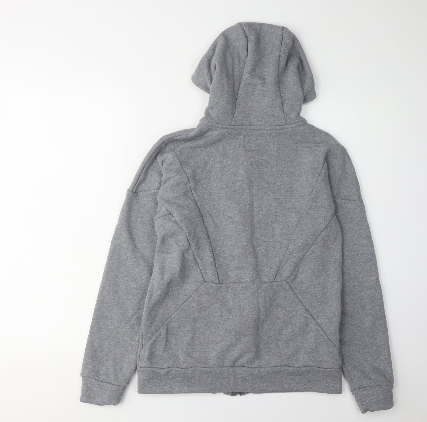 Jordan Boys Grey Full Zip Hoodie L