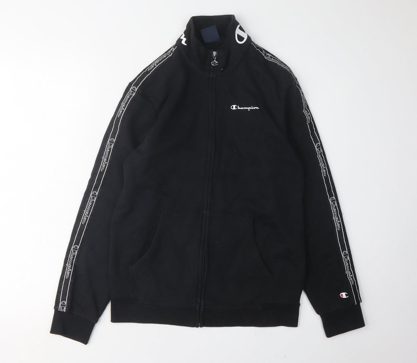 Champion Boys Black XL Full Zip Sweatshirt