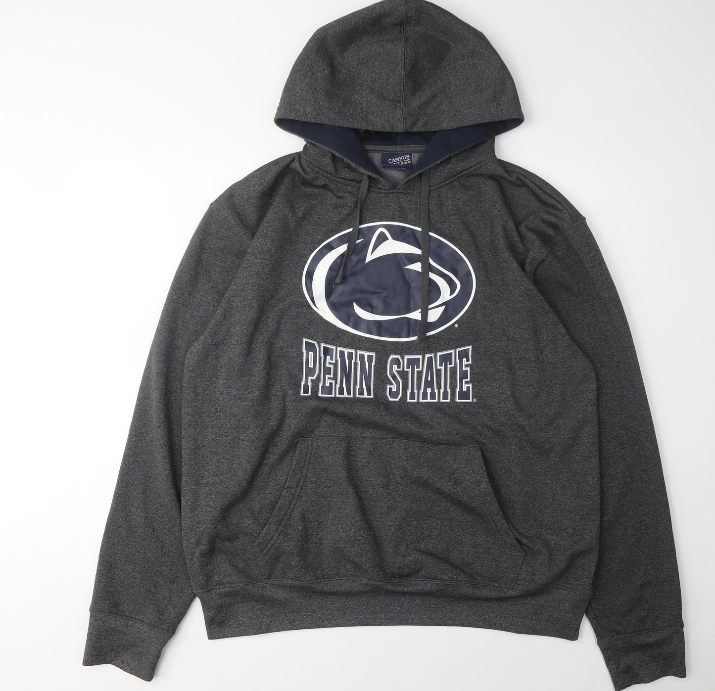 Campus Heritage Men's Grey XL Pullover Hoodie