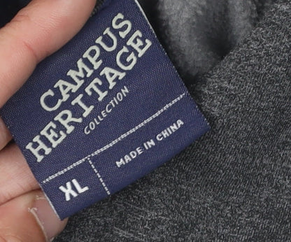 Campus Heritage Men's Grey XL Pullover Hoodie