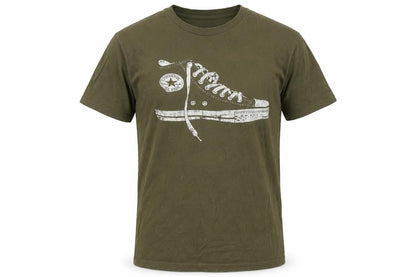 Mens UK Size XS Converse Green  T-Shirt
