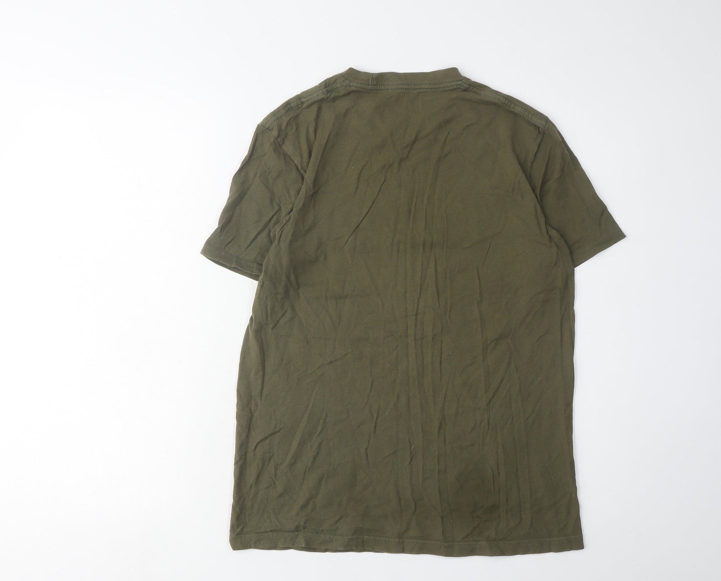 Mens UK Size XS Converse Green  T-Shirt