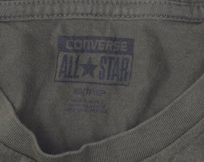 Mens UK Size XS Converse Green  T-Shirt