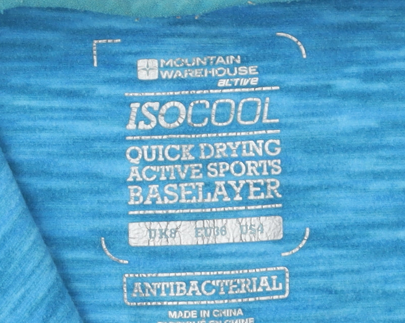 Womens UK Size 8 Mountain Warehouse Blue  Sweatshirt