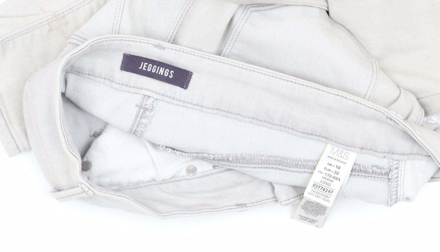 Womens UK Size 10 Marks and Spencer  Jegging Grey Jeans