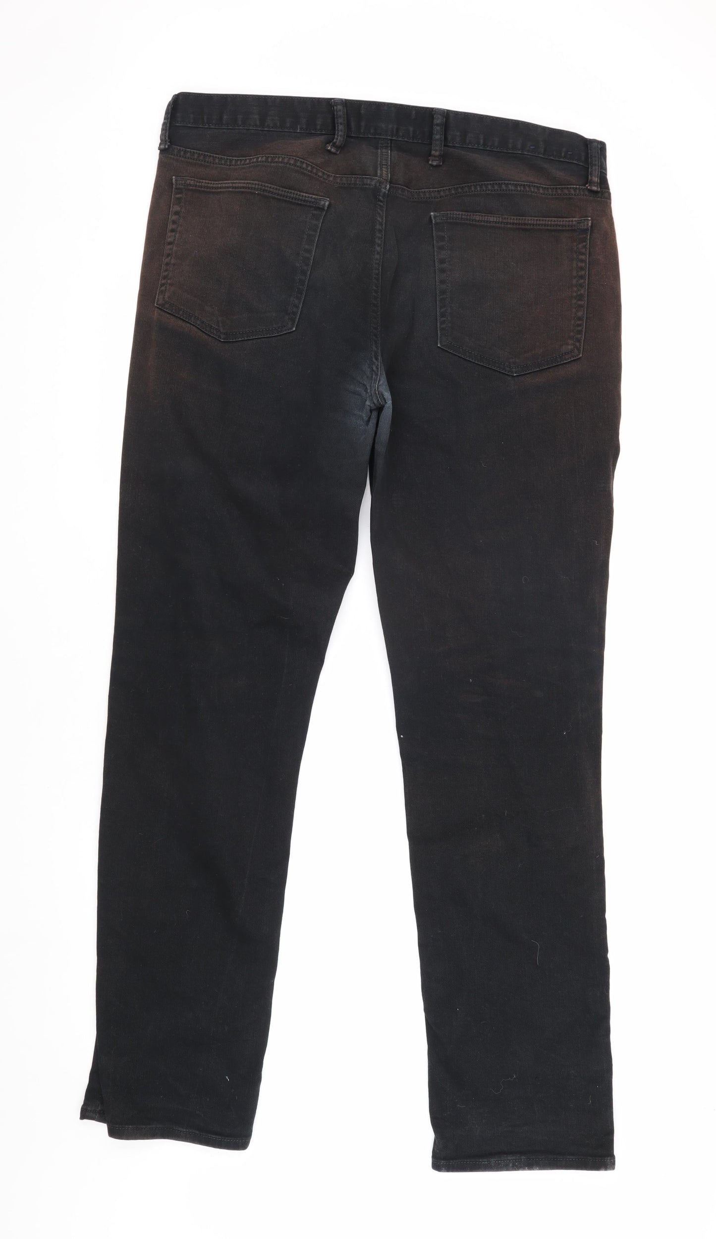 GAP Men's Black Slim Jeans, Size 36, Dark Wash