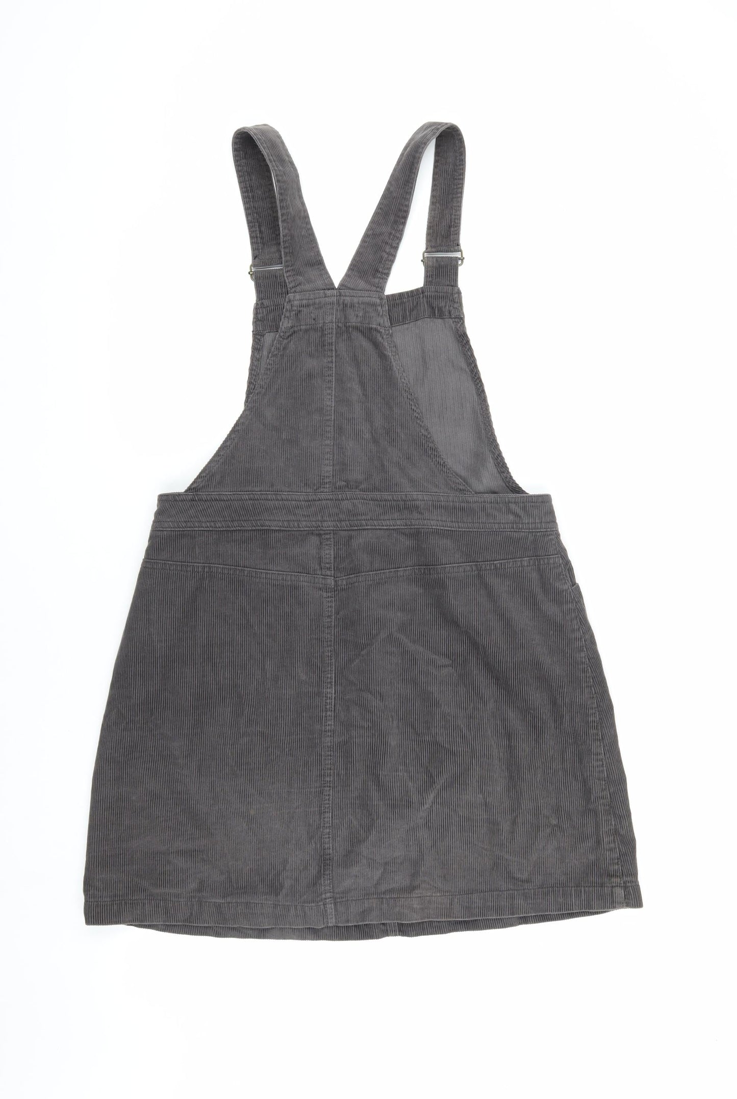 New Look Women's Grey Dungarees - Size 14
