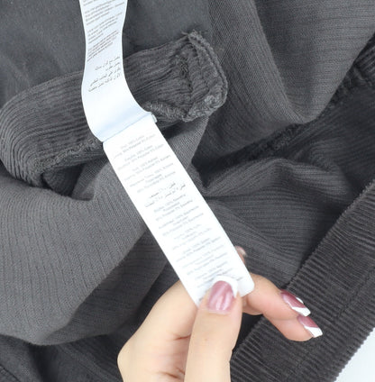 New Look Women's Grey Dungarees - Size 14