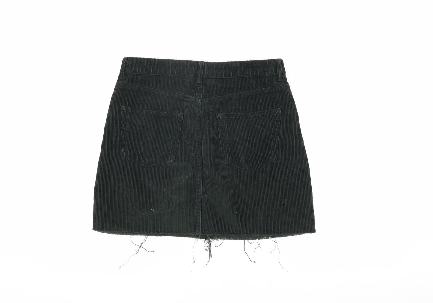 Womens UK Size 10 Topshop Straight & Pencil Corduroy Skirt