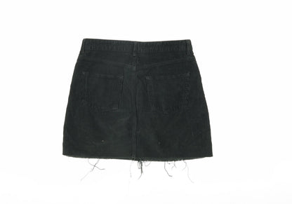 Womens UK Size 10 Topshop Straight & Pencil Corduroy Skirt