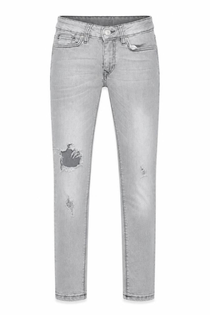 Mens UK Size 26 River Island Slim Fit Skinny Grey Jeans