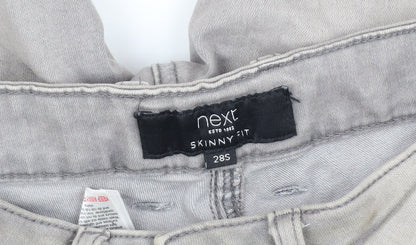 Next Men's Grey Skinny Jeans 28 Regular Denim