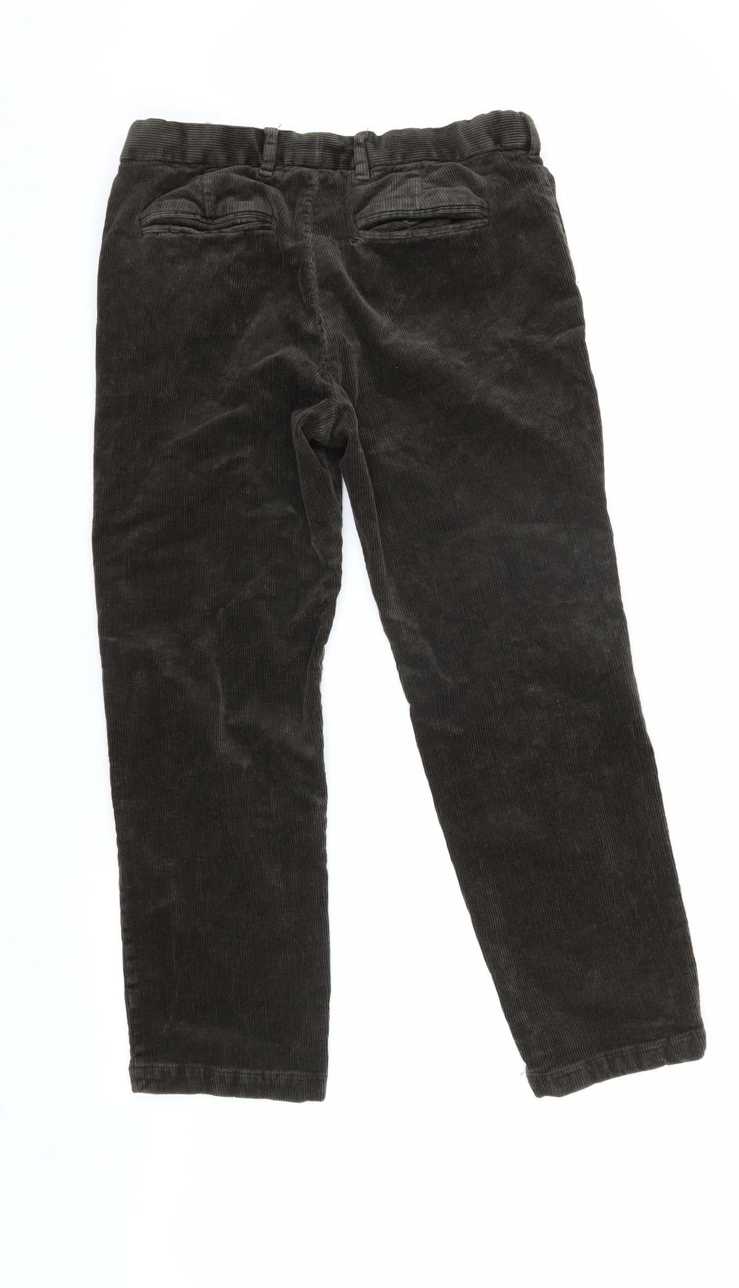 Marks and Spencer Men's Black Corduroy Trousers