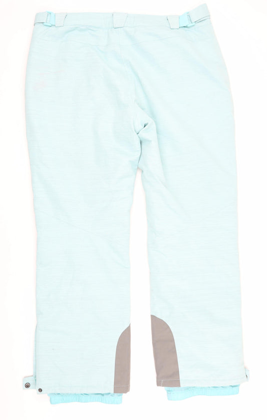 Mountain Warehouse Women's Blue Snow Pants Size 18