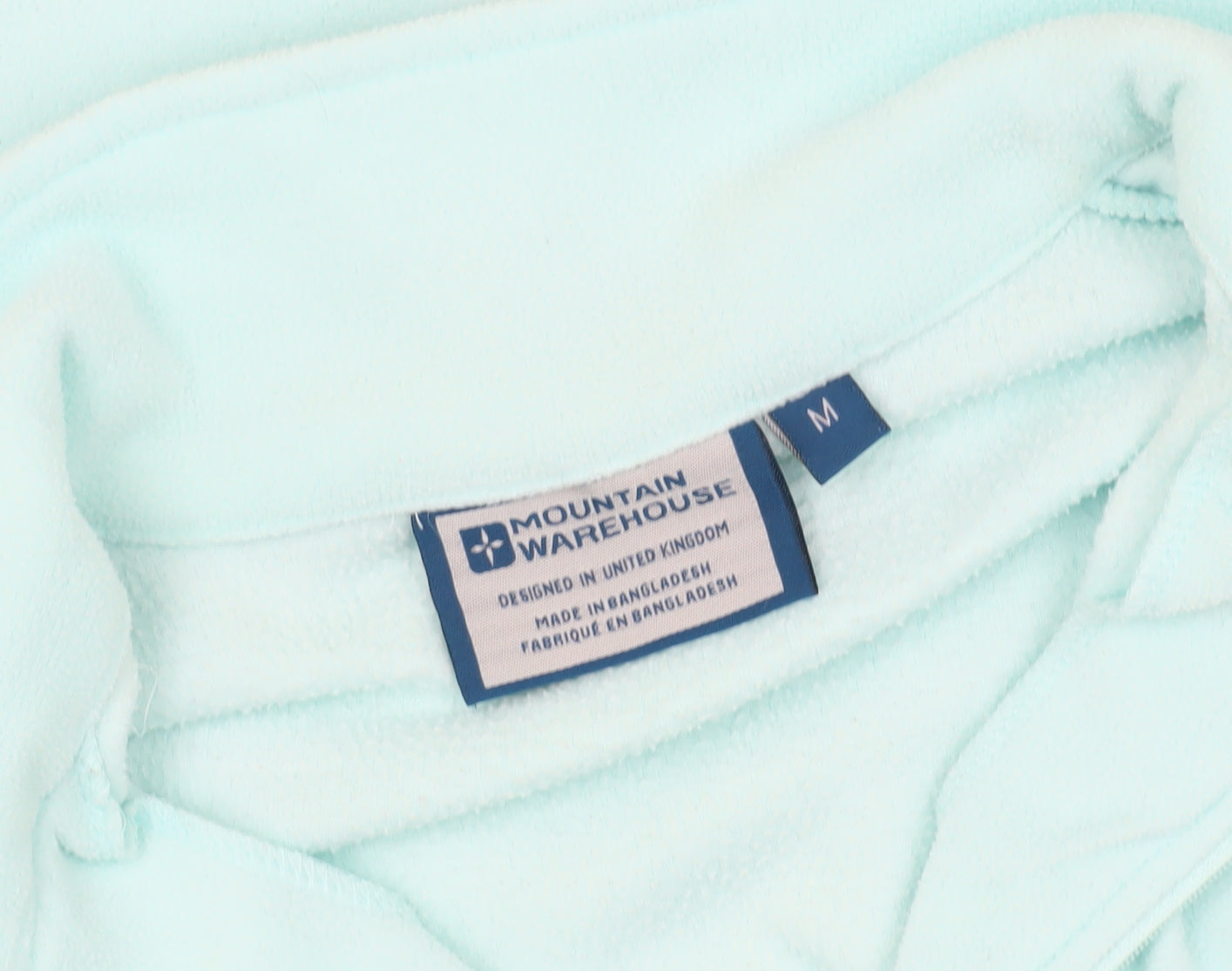 Womens UK Size M Mountain Warehouse Blue Pullover Sweatshirt