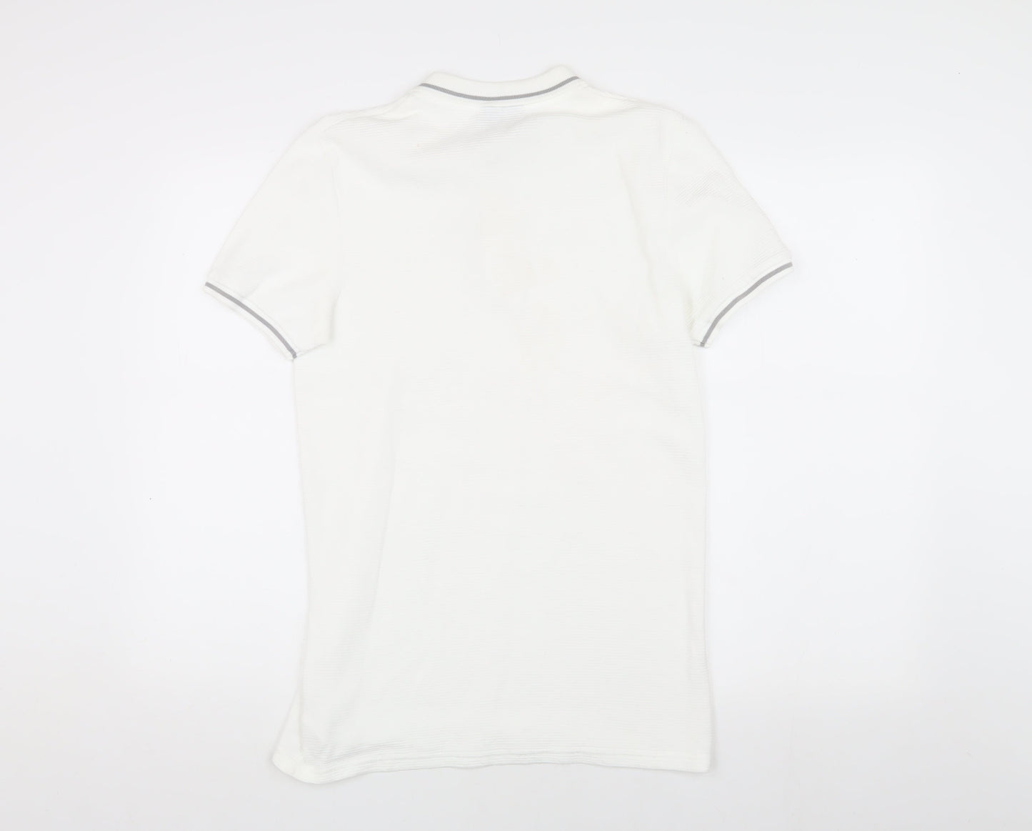 McKenzie Men's White Polo Shirt, Size S, Casual Cotton