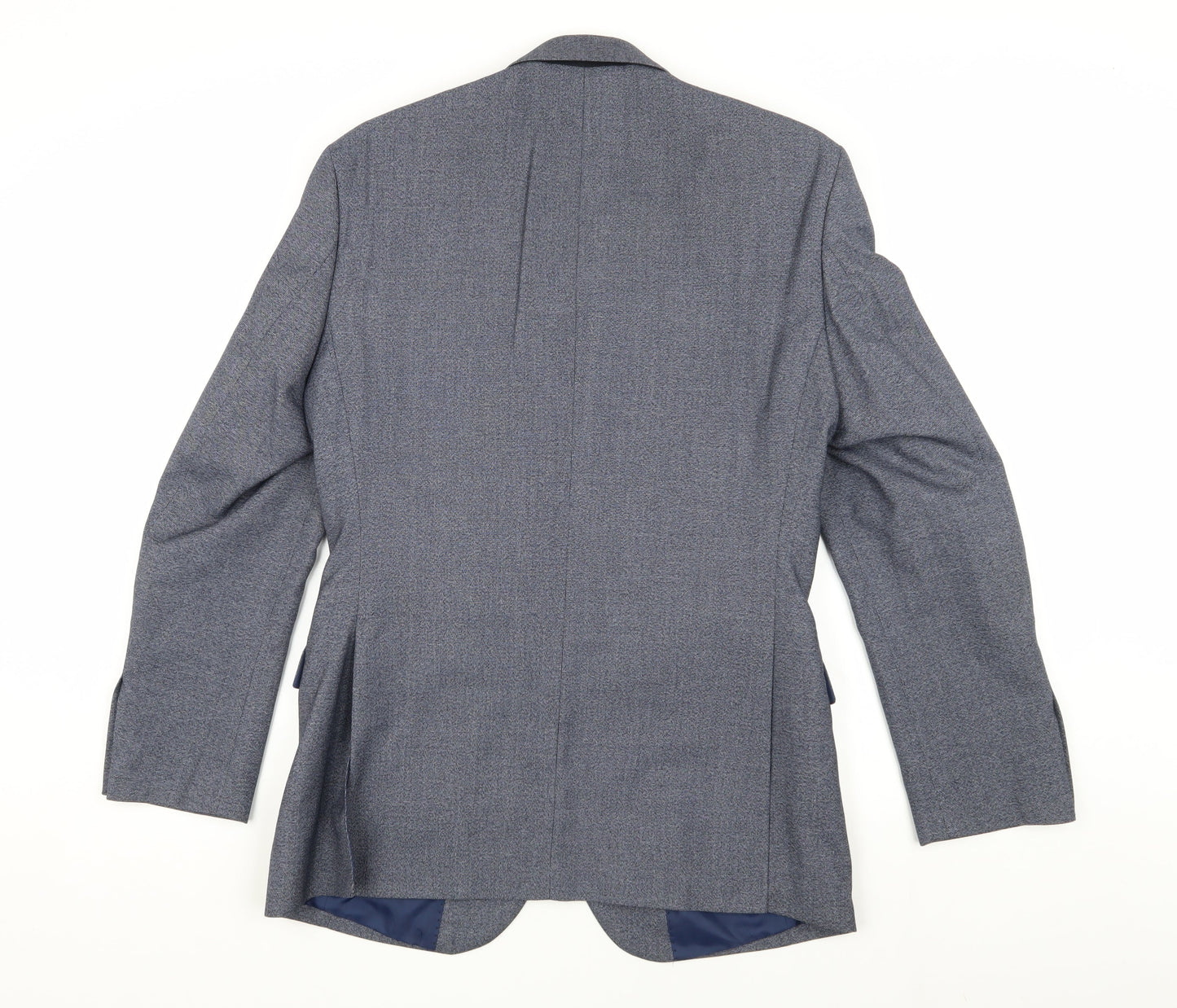 Mens UK Size 38 Moss Esq. Regular Blue Suit Jacket