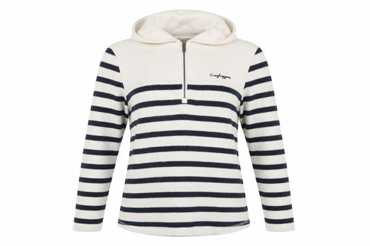 Womens UK Size 10 Craghoppers Ivory Pullover Hoodie