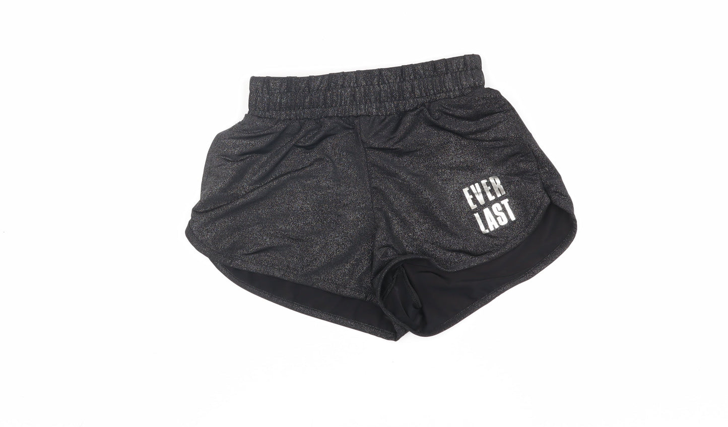 Everlast Girls Black Activewear Shorts Age 7-8