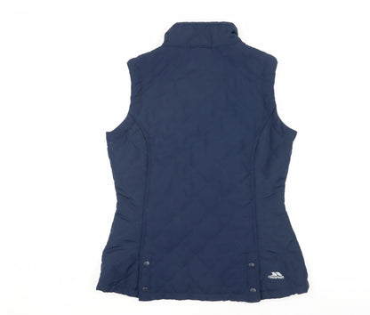 Mens UK Size M Trespass Blue Quilted Coat