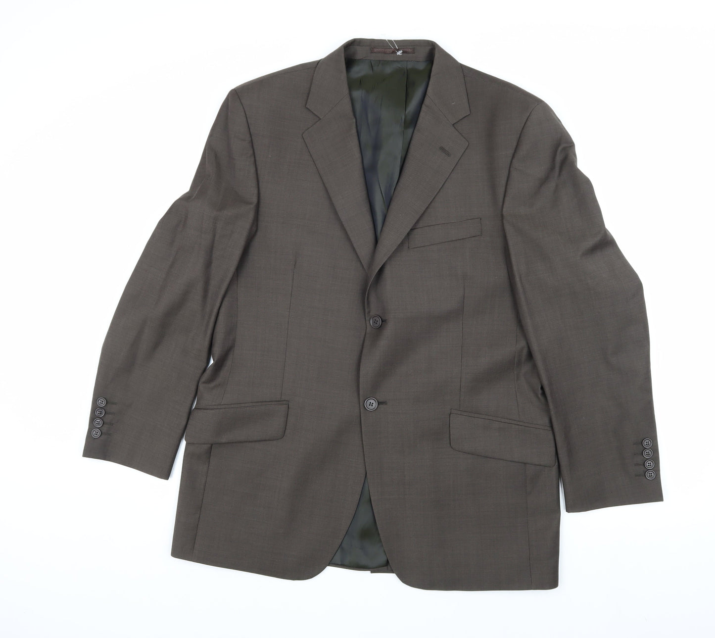 Mens UK Size 40 Daniel Hechter Regular Brown Suit Jacket