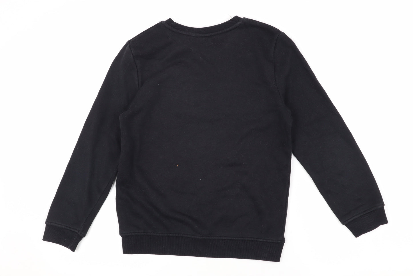 Marvel Boys Black Panther Sweatshirt, Black, 9-10 Years, Pullover